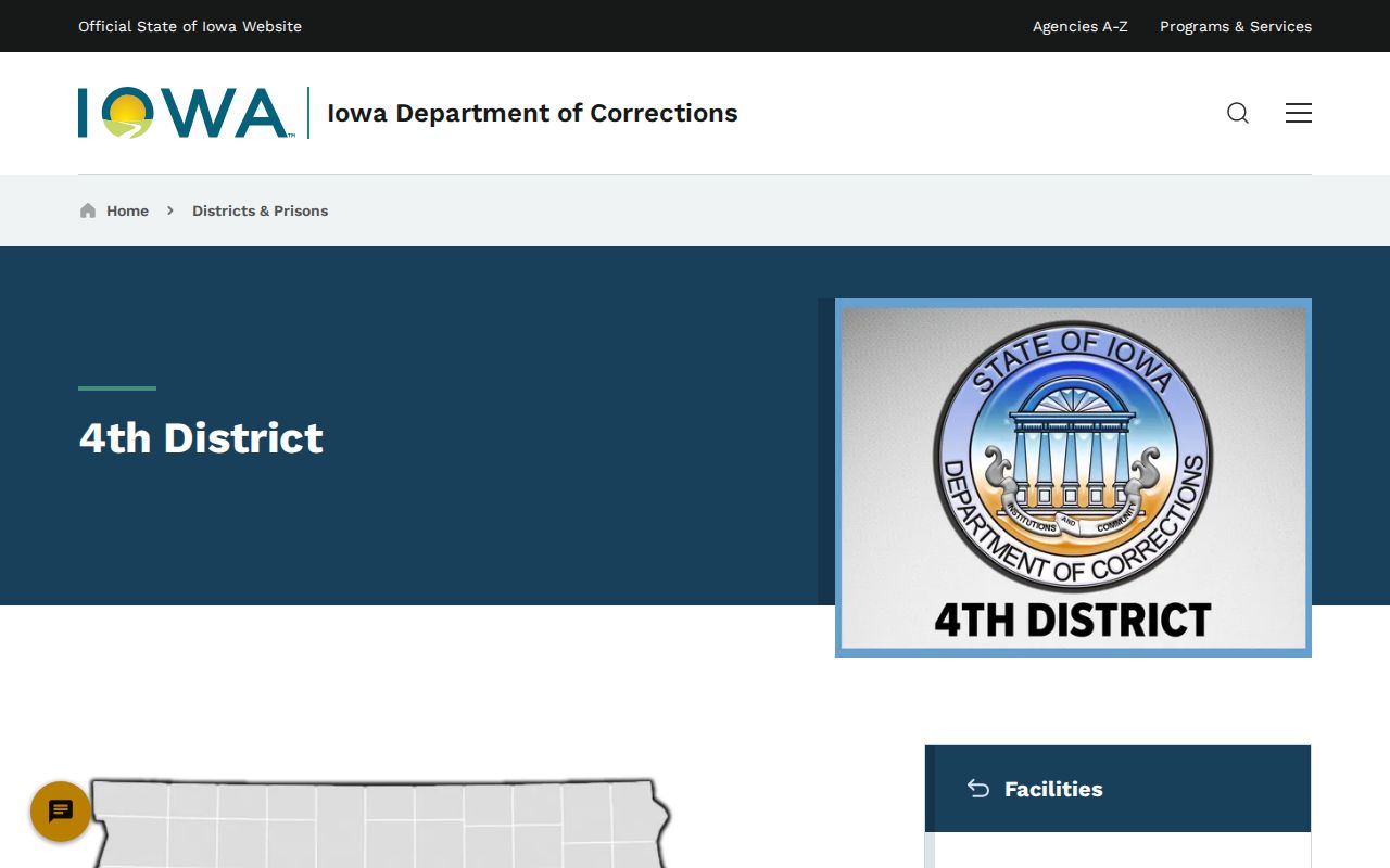 Fourth Judicial District corrections offices for Pottawattamie County criminal records